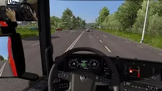 Euro Truck Simulator 2 Logitech G29 No Commentary Gameplay (On board Cam)