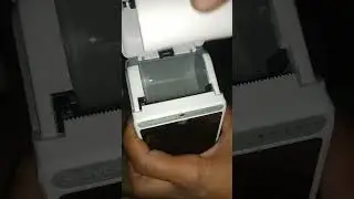 new e-pos machine me roll kaise lagay
