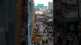 Quiapo Manila | View from Carriedo Station #quiapo #blacknazarene