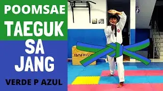 Tutorial Poomsae Verde p. Azul/Taeguk 4 Jang
