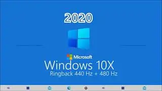 Windows 10X RIngback 440 Hz + 480 Hz