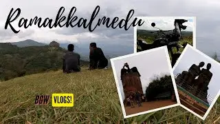 Exploring Ramakkalmedu | Kuravan Kurathi Statue | Kerala | IDUKKI | BGW Vlogs | Barrel Exhaust
