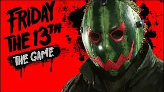 JASON Watermelon Jack-O-Lantern SKIN - FRIDAY THE 13th THE GAME
