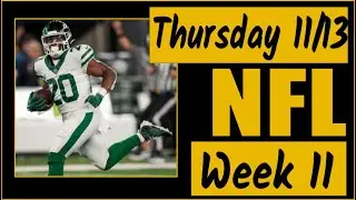 Thursday NFL Week 11 Best Bets Player Props