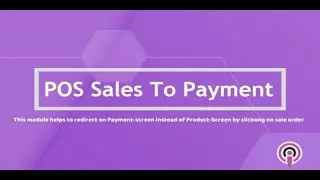 POS Sale Order Direct Payment - Demo Video | Odoo app | Botspot Infoware App