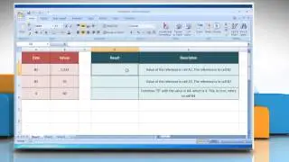 How to use the INDIRECT Function in Excel :Tutorial
