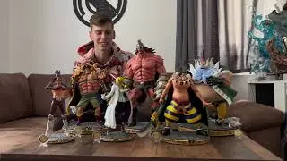 Presenting the Strawhat Grandfleet collection by Black Studio! 🔥 #onepiece #statue #blackstudio