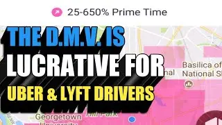 The DMV is LUCRATIVE for Uber / Lyft drivers