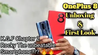 OnePlus 8 Unboxing & First Look Bangla 2021🔥🔥