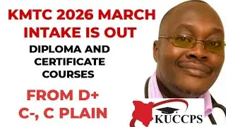 HOW TO APPLY KMTC 2026 via KUCCPS | Diploma & Certificate Courses Explained