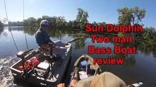 Обзор двухместной лодки для ловли окуня Sun Dolphin