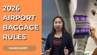 BAGGAGE RULES FOR 2026||AIRPORT UPDATE