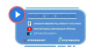 Living on Earth As An Ambassador || Pastor Peter Ng'ang'a