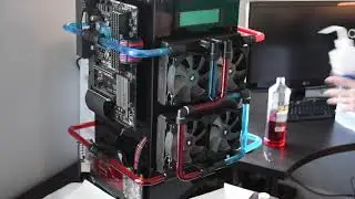 Thermaltake P90: Filling Custom Dual Loop Build
