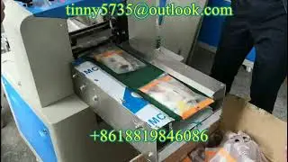 2 Pack Soft candy flow wrapping machine with euro hole,2 pack  Soft candy  flow wrapping machine
