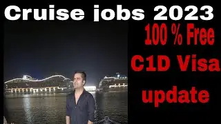 Cruise job Vacancy Apply fast C1D Visa update  job in top Cruise line Free apply
