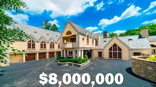 Luxurious and expensive mega mansion on the banks of the Shioto River in Ohio for $8,000,000.
