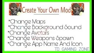 How to Make Your Own Mod Of Mini Militia (Change Maps,Avatars,Sound Etc.) || TD GAMING ZONE