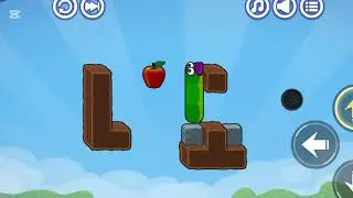 Apple🍎 Worm  lvl 17 18 19 When you want an apple, nothing can stop you.#appleworm#applegames #gaming