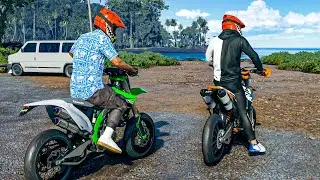 Kawasaki KX450F & KTM 450 EXC | The Crew Motorfest Gameplay POV