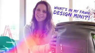 What&rsquo;s in my Fawn Design Mini Diaper bag!?