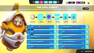 The Idol Games Challenge In Fall Guys