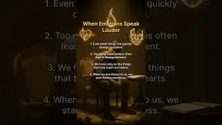 When Emotions Speak Louder | Deep Human Psychology Explained