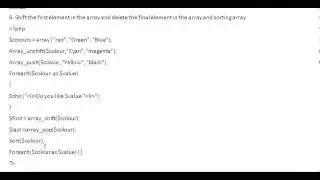 Part 36: Learning Programming (PHP Web Development) - Sorting Array elements alphabetically