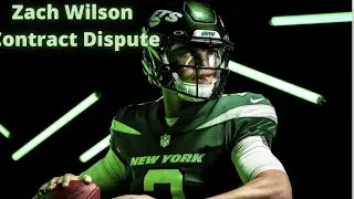 Jets Zach Wilson Contract Hold Out | Offset Language And Is This A Red Flag For The Organization?