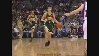 Luke Ridnour 30 Points 11 Ast @ Phoenix Suns, 2005-06.