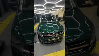 2018 Custom Wolfsburg Caddy in Porsche Jet Metallic Green