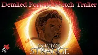 Doctor Strange in the Multiverse of Madness|hyper realistic drawing tutorial trailer|Benedict sketch