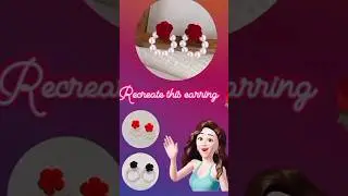 rose 🌹pearls earring #subscribetomyyoutubechannel #youtubelover #like #share #tendingshorts #stylish