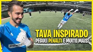 Tava em um grande dia! Fiz &oacute;timas defesas