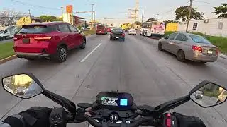 Pulsar Ns 400 recorrido en veracruz