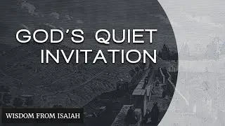 God&rsquo;s Quiet Invitation | Pastor TJ Sands| Full Service