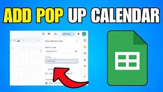 Add A Pop Up Calendar Date Picker In Google Sheets (Step By Step Guide)