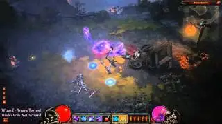 Diablo 3 Wizard's Arcane Torrent Skill