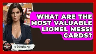 What Are The Most Valuable Lionel Messi Cards? - The Memorabilia Zone
