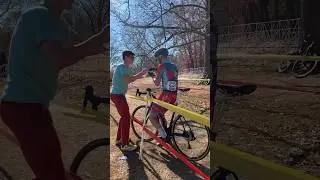 Quick Pitstop #cycling #cyclocross #handups