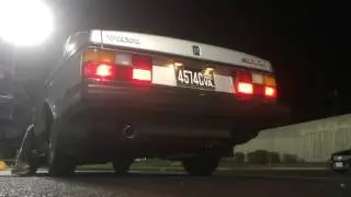 Volvo 240 Exhaust w Thrush Glasspack & Pilot SS Tip.