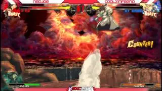 Nedjoe vs Coolzinferno   Guilty Gear Xrd, Southern Cross Championship 2014
