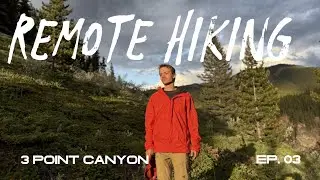 Back country exploring at three point canyon