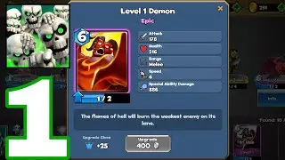 Castle Crush: Clash Cards Game - Gameplay Walkthrough Episode 1 - Tutorial (iOS, Android)