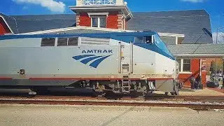 Amtrak P42DC 68 VERY SHARP 3rd Gen K5LA with Quilling action and Doppler effect