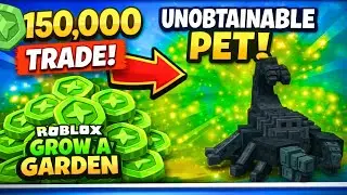 I Traded 150,000 Tokens ($1,500 Worth) For UNOBTAINABLE PET 😱 | Grow A Garden