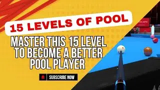 Master these 15 levels to become a professional pool player