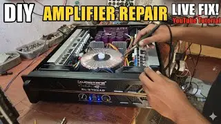 Audio Tone RL5700D Amplifier Repair | Amplifier Protect Problem Repair @MYoutube10