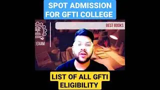 GFTI spot counselling Complete information ✅ | Get college at very high jee rank 🎉#shorts #Spot #Jee