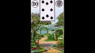 #20: The Garden - Lenormand Card Combinations
